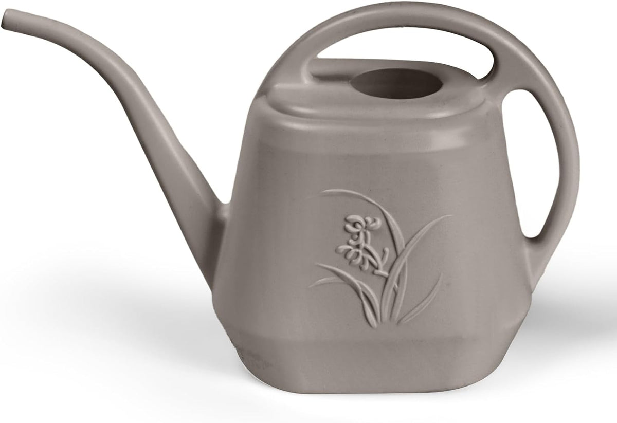 Plastic Watering Can -Coffee Color - 1 Gallon