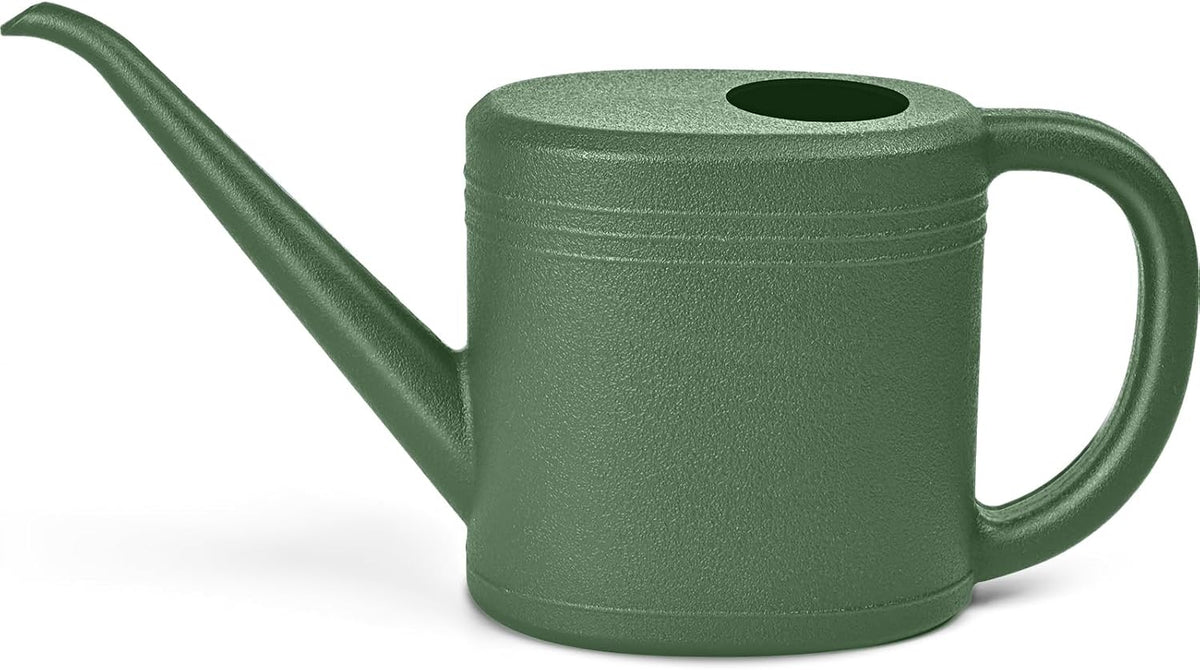 Watering Can - for Indoor and Outdoor Plant Garden - 1/4 Gallon - Green