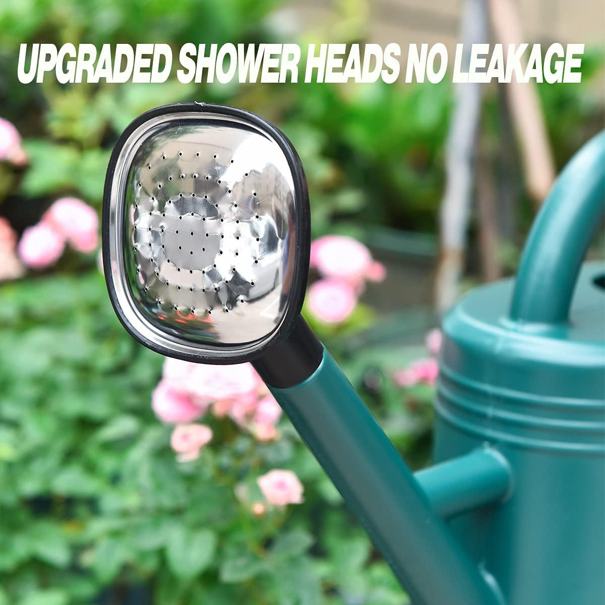 Watering Can 1 Gallon for Indoor Plants, Garden, Outdoor Plant House Flower, Gallon Large Long Spout with Sprinkler Head (Blue)