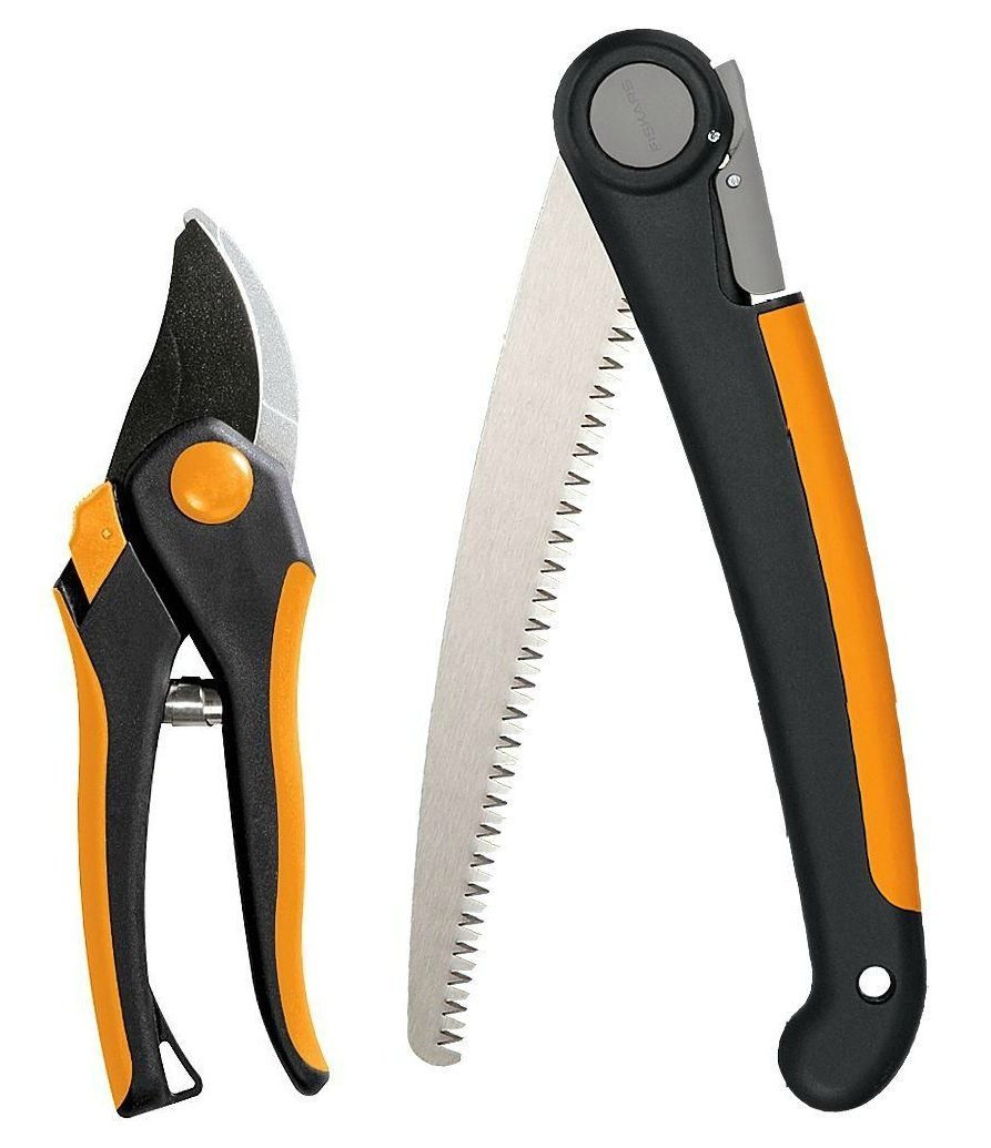 Fiskars Bypass Pruning Shears, 5/8" Cut Capacity Garden Clippers