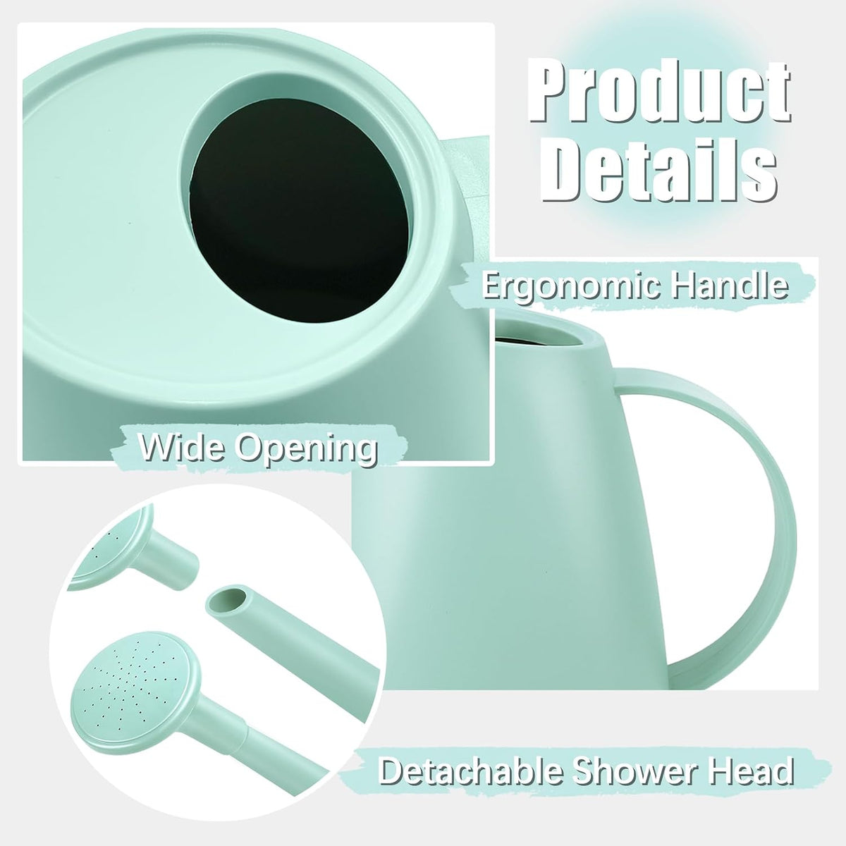 0.48 Gallon Watering Can, Watering Can Indoor Plants, Small Water Can