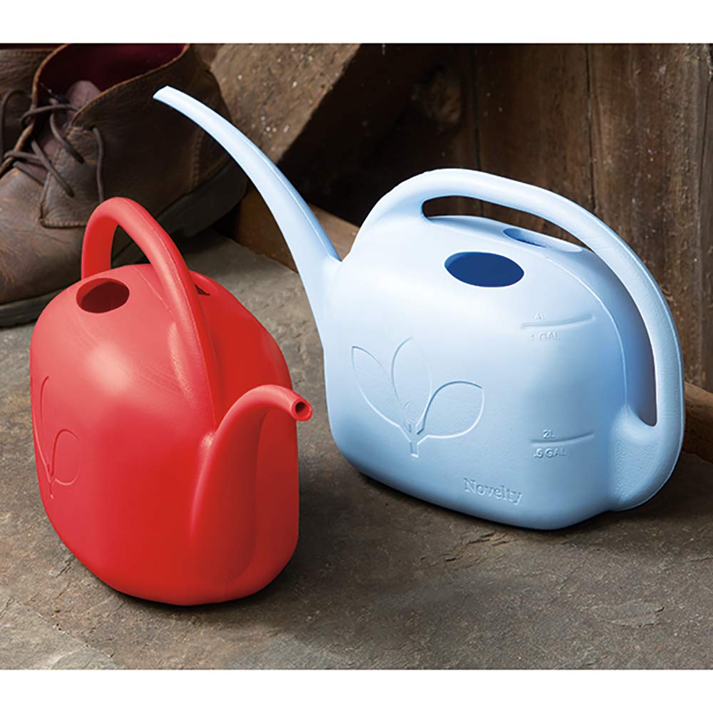 Root & Vessel Indoor Watering Can, 1 Gallon, Sky Blue