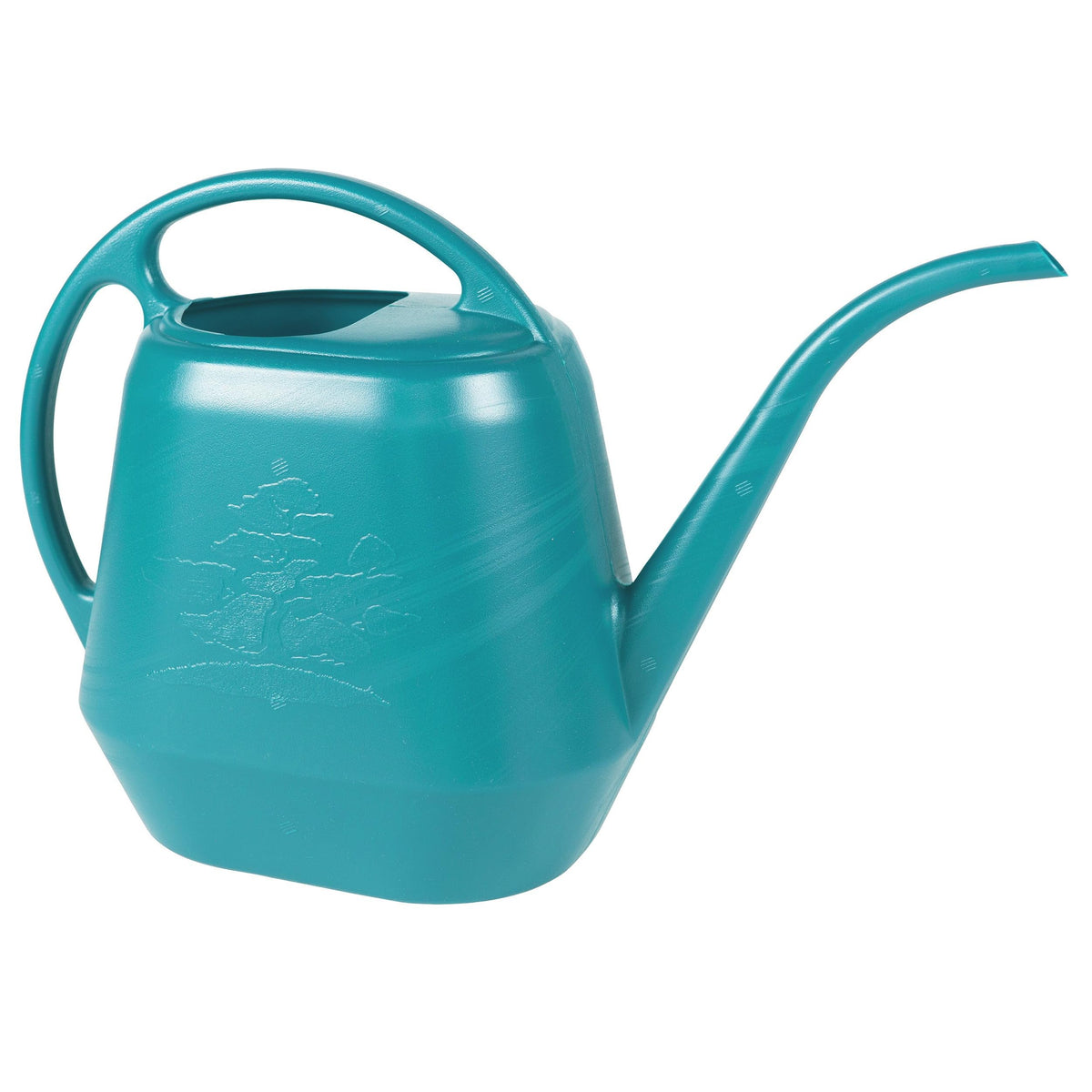 Bloem Aqua Rite Watering Can: 56 Oz - Bermuda Teal - Large Capacity, Extra Long Spout, Durable Plastic, One Piece Construction, for Indoor & Outdoor Use, Gardening