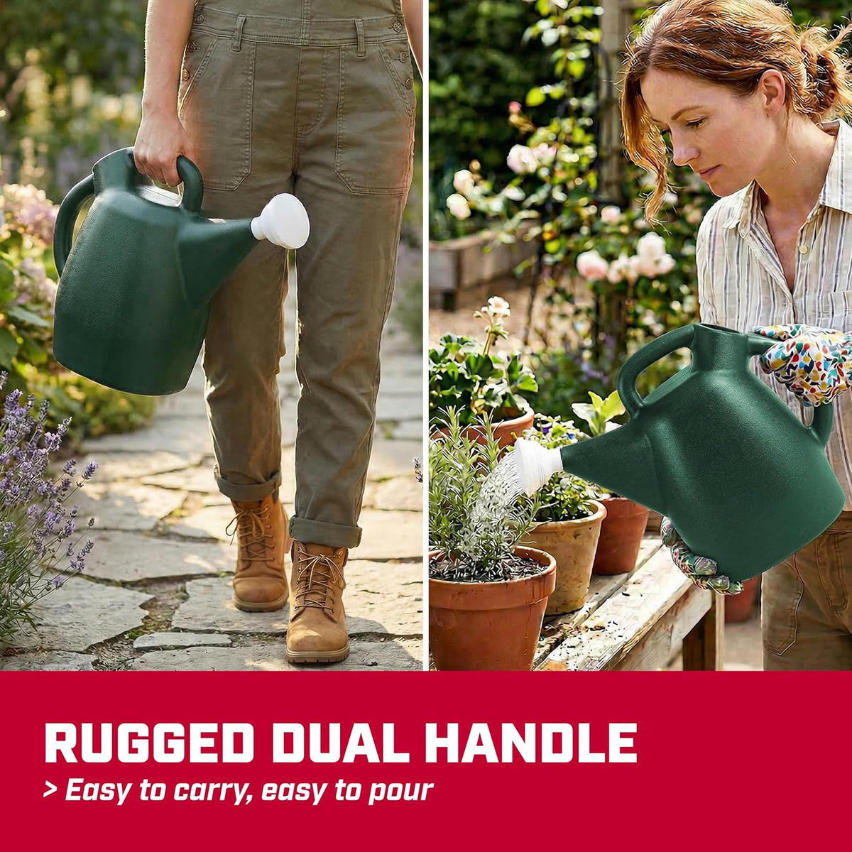 CHAPIN 48009 2-Gallon Watering Can, Easy-Pour Design for Garden Use