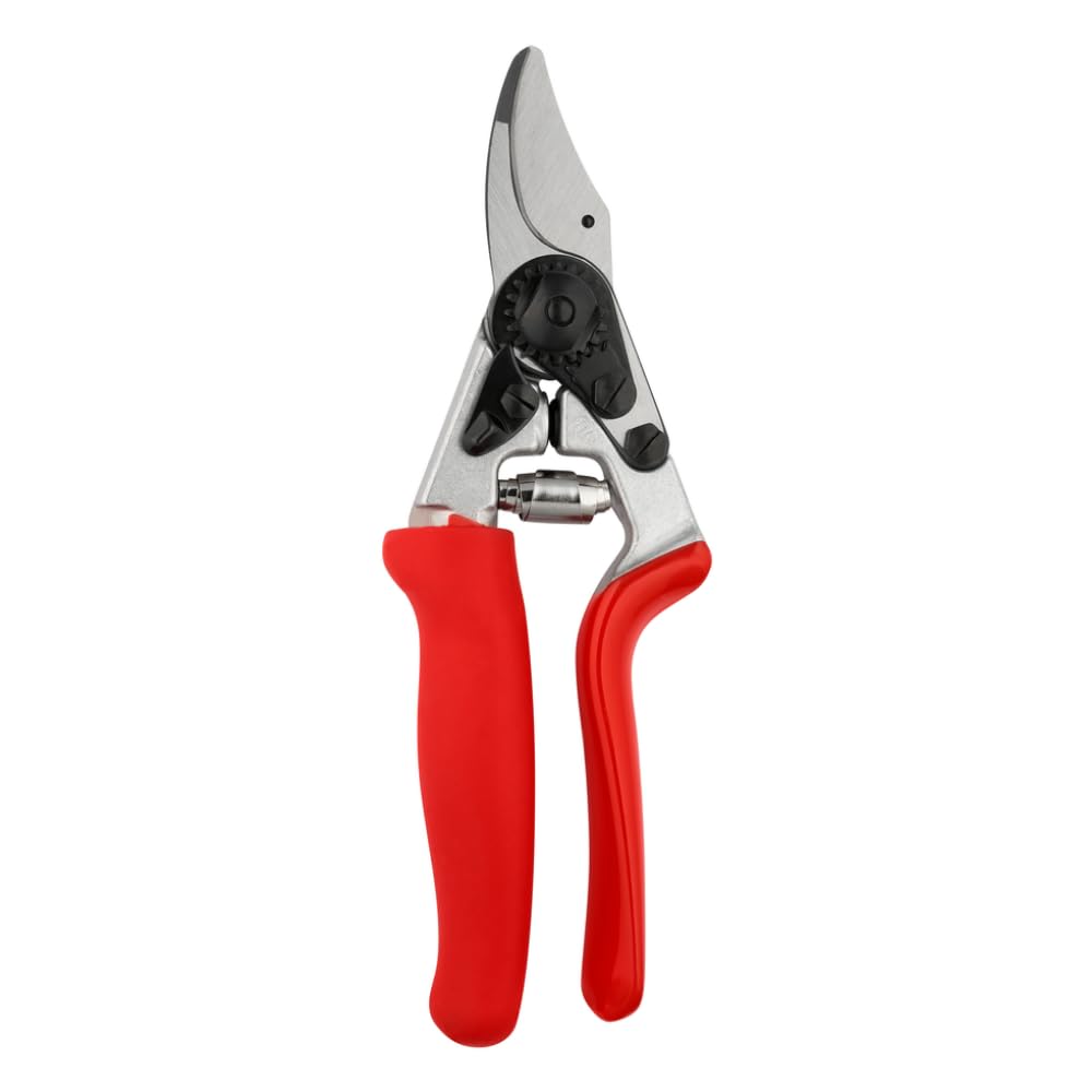 Felco F5 Pruning Shears – 8.9" All Steel Large Swiss-Made Garden Clippers| Hand Pruners for Garden & Landscape | Garden Tool Cutter with Precision Bypass Blade, Forged Aluminum Body, Replaceable Parts
