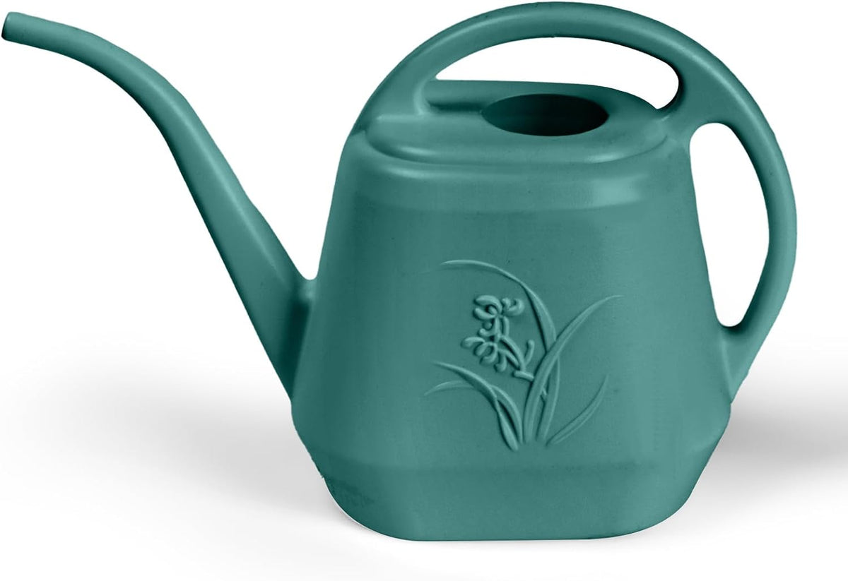 Watering Can - for Home Plant Garden Grip - 1 Gallon - Green