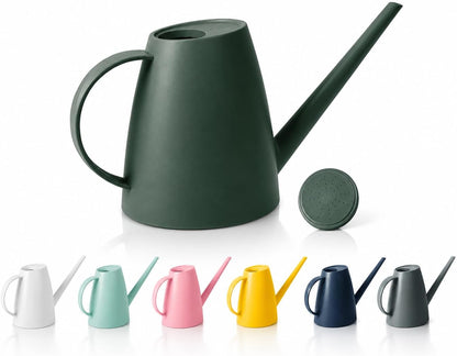 1.8L (60 oz) Watering Can for Indoor Plants with Long Spout, Green