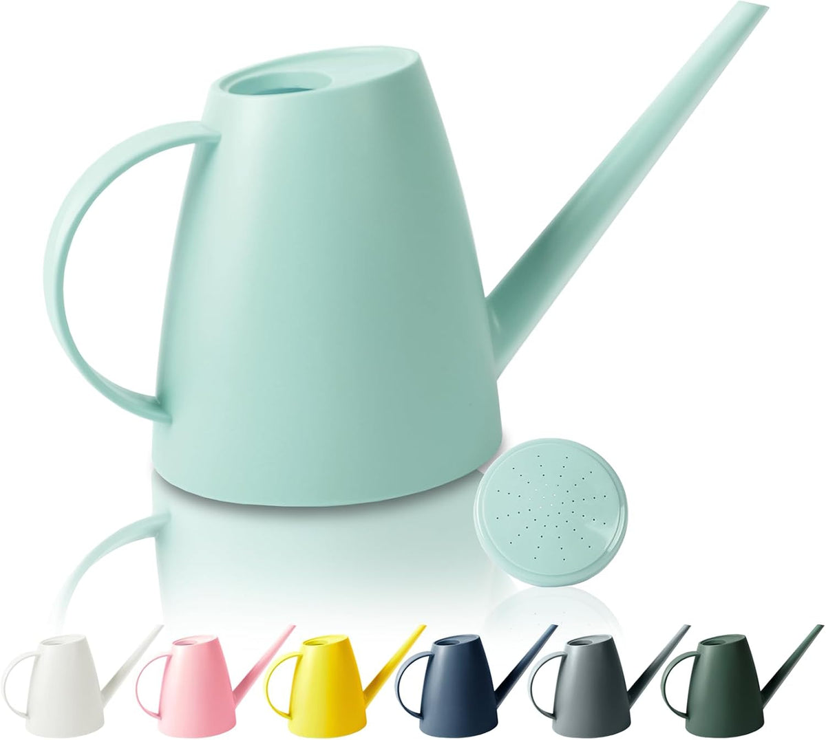 60 oz Watering Can, Small Watering Can for Indoor Plants with Long Spout