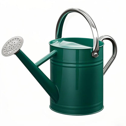 Metal Watering Can for Outdoor Plants, Watering Can Decor 1 Gallon (Zinc)