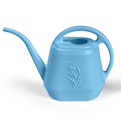 ZXJ Plant Watering Can - for Indoor and Outdoor Home Garden Plants - with Long Spout - Wine Red - 1/2 Gallon