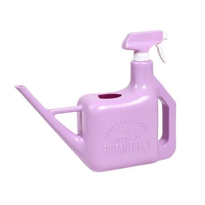 PETAL & FLOW Spray Sprinkler 2-in-1 Watering Can & Plant Mister Spray Bottle for Indoor & Outdoor Plants, 0.4 Gal (1.6L) (Olive)
