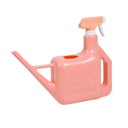 PETAL & FLOW Spray Sprinkler 2-in-1 Watering Can & Plant Mister Spray Bottle for Indoor & Outdoor Plants, 0.4 Gal (1.6L) (Olive)