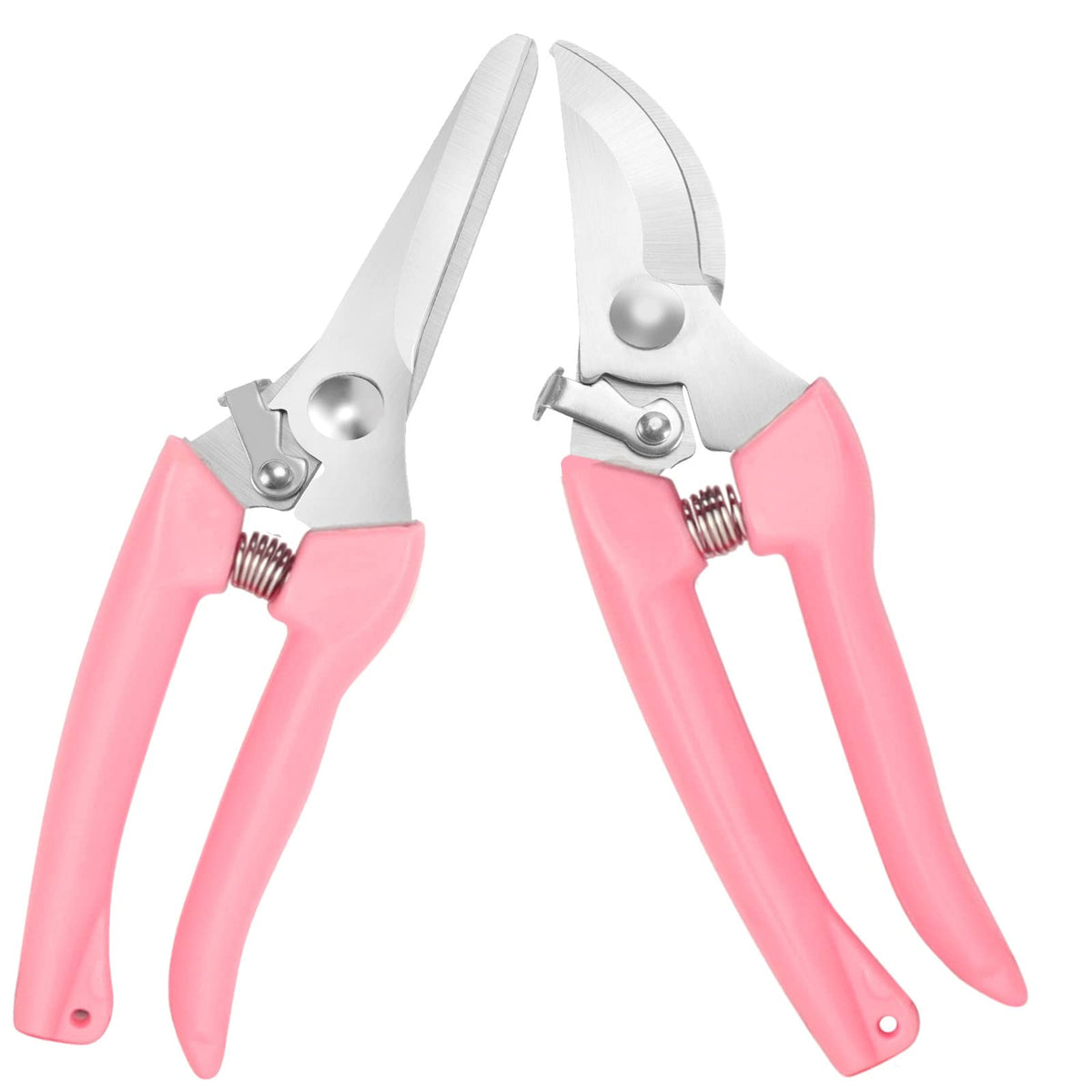 Premium Germany Pruning Shears, 4x Cutting Power Trimming, Garden Clippers 1-Inch Cut Capacity, Best Gardening Gifts, Easy to use Gardening Tools, Arthritis Weak Hand Snips
