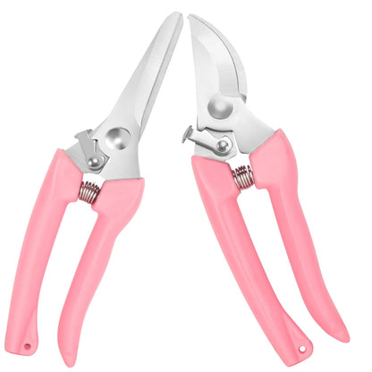 Premium Germany Pruning Shears, 4x Cutting Power Trimming, Garden Clippers 1-Inch Cut Capacity, Best Gardening Gifts, Easy to use Gardening Tools, Arthritis Weak Hand Snips