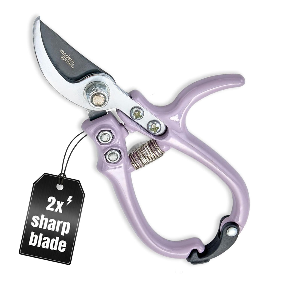 Modern Sprout Bypass Hand Pruners - Scissors - Gardening Tools - Sage