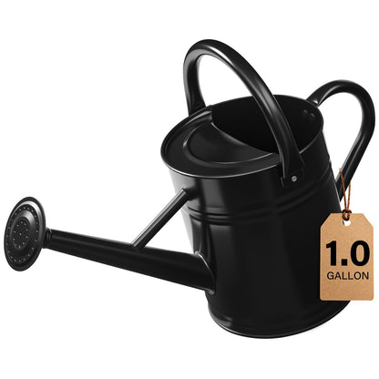 1 Gallon Watering Can for Outdoor&Indoor Plants，Yellow