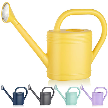 2 Gallon Watering Can for Indoor Plants, Garden Watering Cans for Outdoor Plant House Flower, Modern Plant Watering Can Large Long Spout with Sprinkler Head