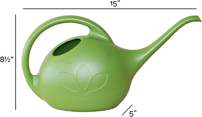 Novelty 30601 Indoor Watering Can, 1/2 Gallon, Green