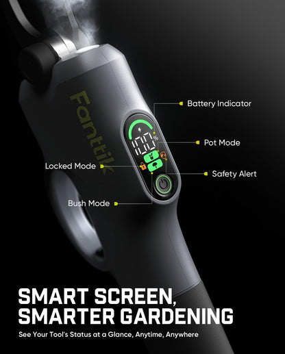 Fanttik Y10 Pro Cordless Electric Pruning Shears with Brushless Motor