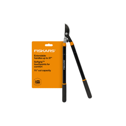 Fiskars 32” PowerGear Garden Bypass Loppers, Tree Trimmer, 2" Cut Capacity