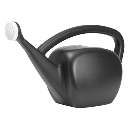 Root & Vessel 2 Gallon Watering Can Outdoor, Made in USA, Large Fill Hole & Long Spout & Handle for Ease of Use, Removable Nozzle, Outdoor & Indoor Use, Green