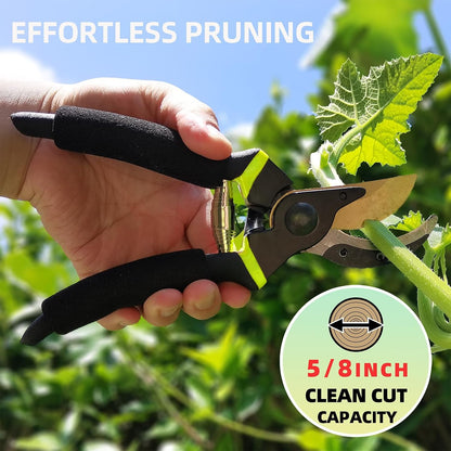 YRTSH Loppers Hedge Clippers & Pruners Combo Set 3-Piece Hedge Shears