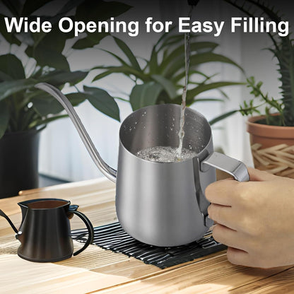 Doseno Small Watering Can for Indoor Plants, Plant Watering Can, 12 oz