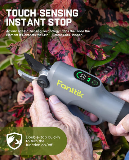 Fanttik Y10 Pro Cordless Electric Pruning Shears with Brushless Motor