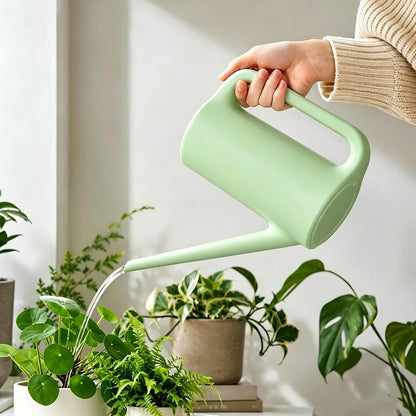 1.2L Watering Can for Indoor Plants,Long Spout (Light Greed)