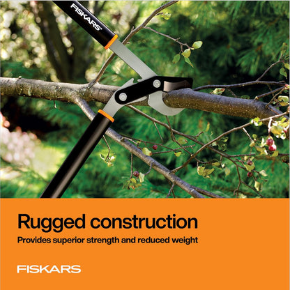 Fiskars 32” PowerGear Garden Bypass Loppers, Tree Trimmer, 2" Cut Capacity