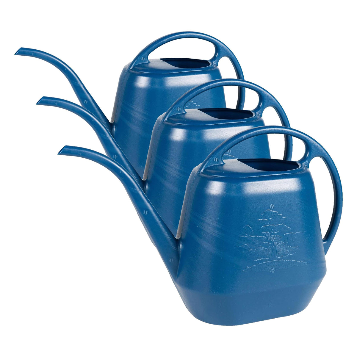 Bloem Aqua Rite Watering Can: 56 Oz - Bermuda Teal - Large Capacity, Extra Long Spout, Durable Plastic, One Piece Construction, for Indoor & Outdoor Use, Gardening