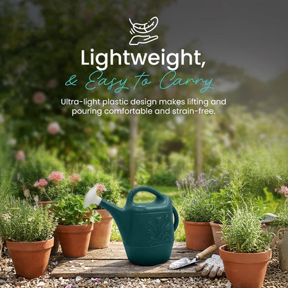 Union Products 63066 2 Gallon Indoor/Outdoor Watering Can, Green