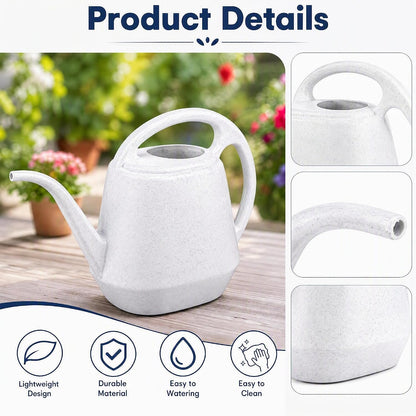 Fasmov Plastic Watering Can, 1-Gallon